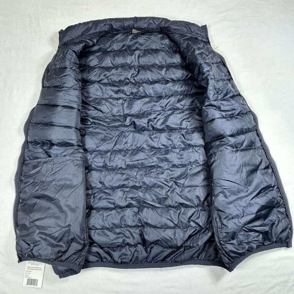 Alpine Swiss Mens XXL Clark Lightweight Puffer Vest Jacket Navy Outdoor Ski - Picture 7 of 13